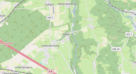 Ausflugsziel auf Karte