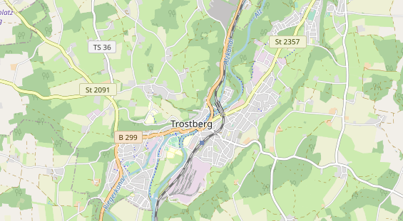 Ausflugsziel auf Karte