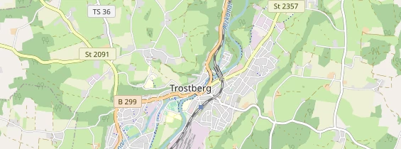 Ausflugsziel auf Karte