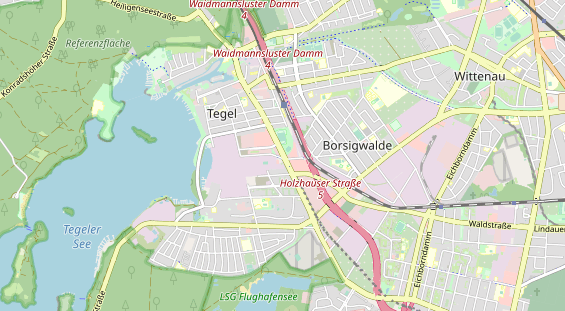 Ausflugsziel auf Karte