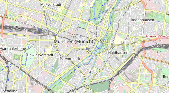 Excursiebestemming op kaart