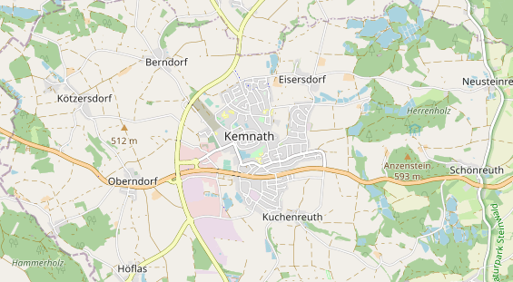 Excursiebestemming op kaart