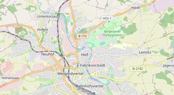 Destinazione dell'escursione sulla carta