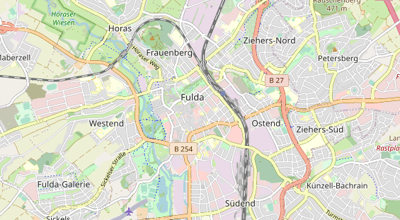 Ausflugsziel auf Karte