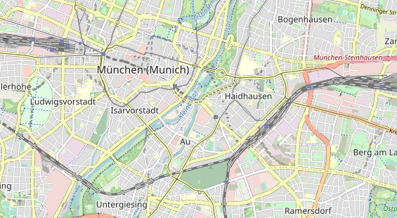 Destinazione dell'escursione sulla carta