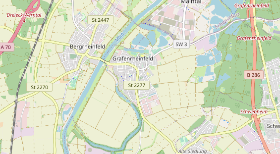 Destination d'excursion sur la carte