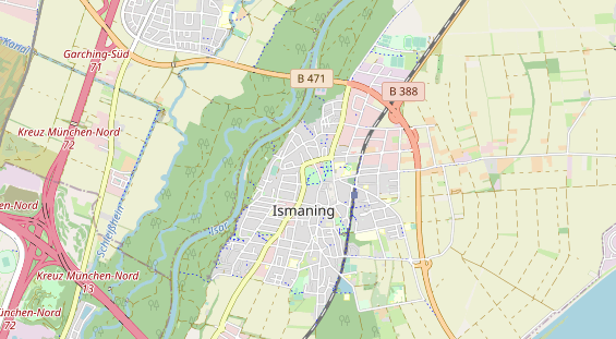 Destination d'excursion sur la carte