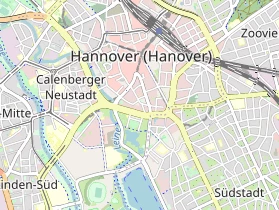 Destination d'excursion sur la carte