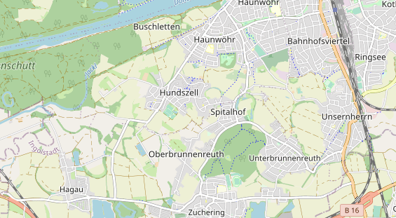 Ausflugsziel auf Karte