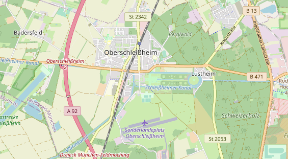 Destinazione dell'escursione sulla carta