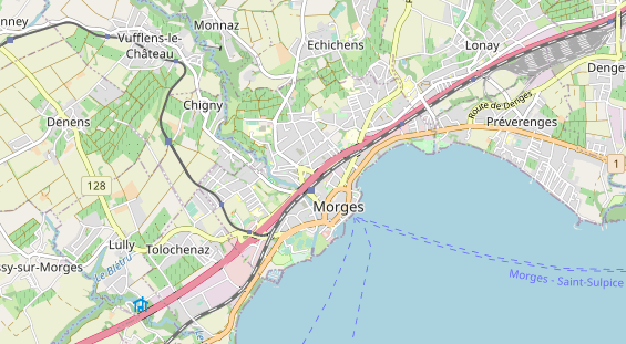 Ausflugsziel auf Karte