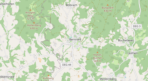 Ausflugsziel auf Karte