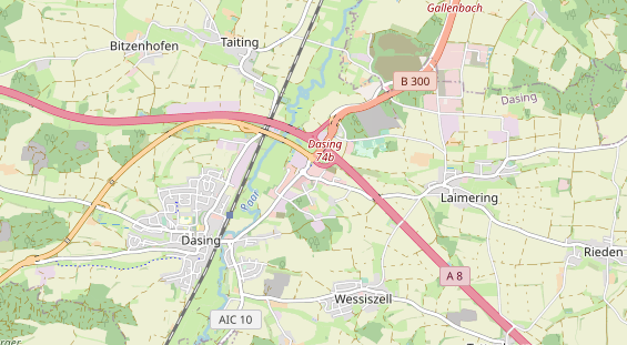 Ausflugsziel auf Karte