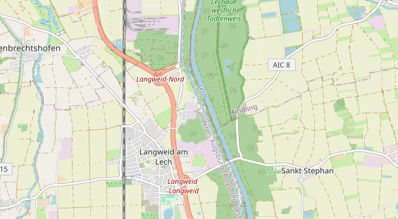 Ausflugsziel auf Karte