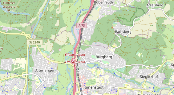 Ausflugsziel auf Karte