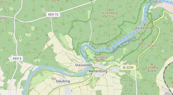 Ausflugsziel auf Karte
