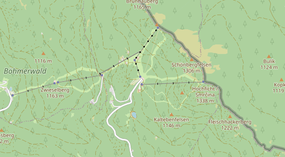 Ausflugsziel auf Karte
