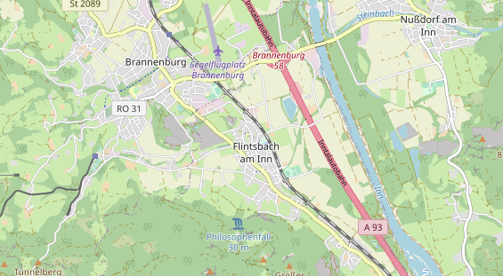 Ausflugsziel auf Karte