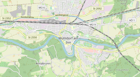 Ausflugsziel auf Karte