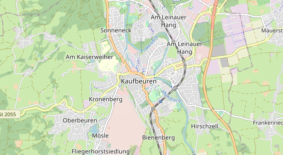 Destinazione dell'escursione sulla carta