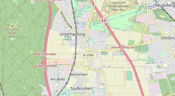 Destinazione dell'escursione sulla carta