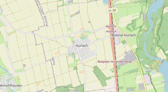 Ausflugsziel auf Karte