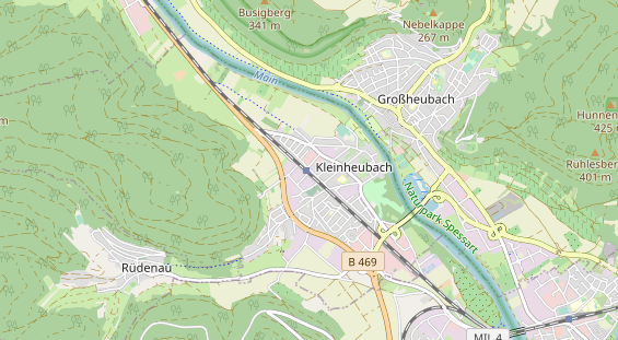 Destination d'excursion sur la carte