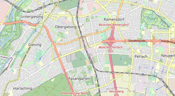 Excursiebestemming op kaart