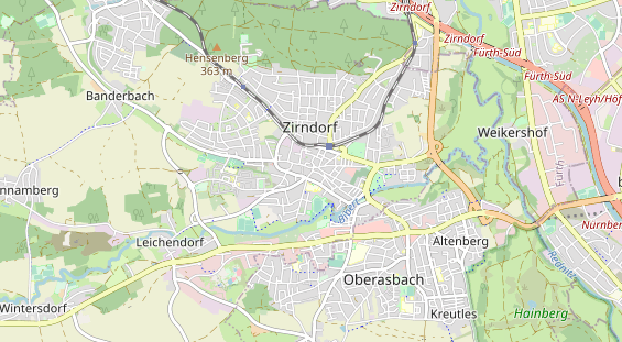 Destinazione dell'escursione sulla carta