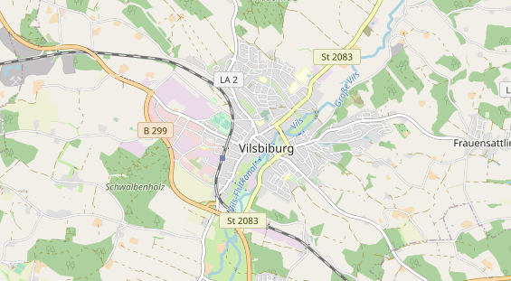 Destination d'excursion sur la carte