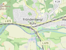 Destination d'excursion sur la carte