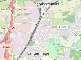 Destination d'excursion sur la carte