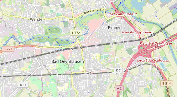 Destinazione dell'escursione sulla carta