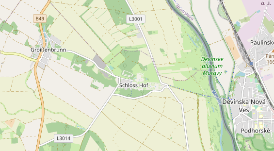 Destination d'excursion sur la carte