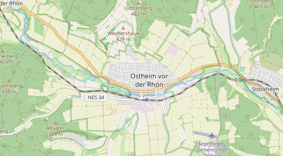 Destination d'excursion sur la carte