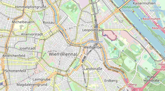 Ausflugsziel auf Karte