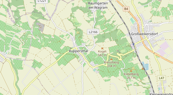 Ausflugsziel auf Karte