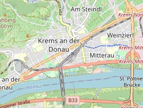 Ausflugsziel auf Karte