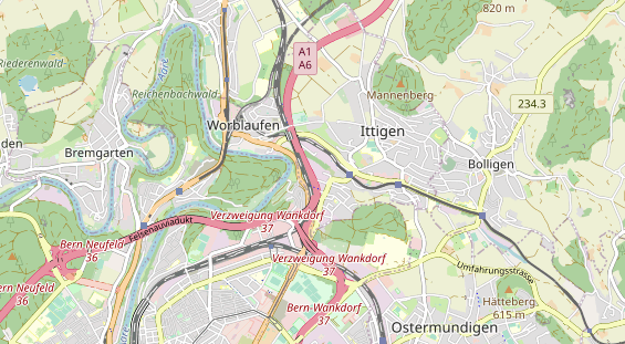 Ausflugsziel auf Karte