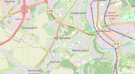 Ausflugsziel auf Karte