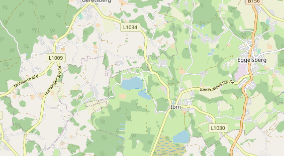 Destinazione dell'escursione sulla carta