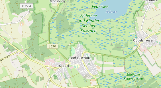 Destinazione dell'escursione sulla carta