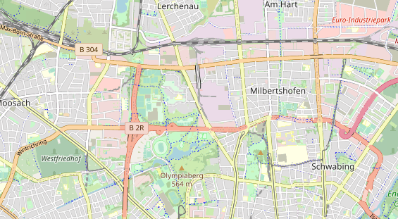 Destinazione dell'escursione sulla carta