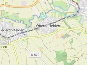 Destinazione dell'escursione sulla carta