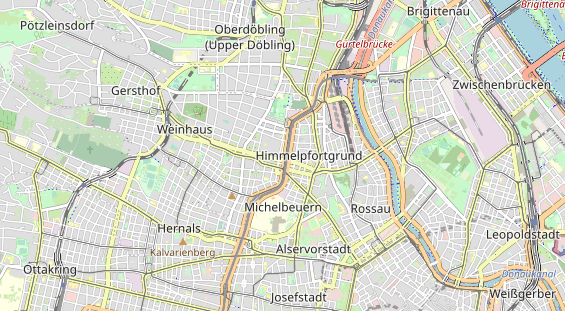 Destination d'excursion sur la carte