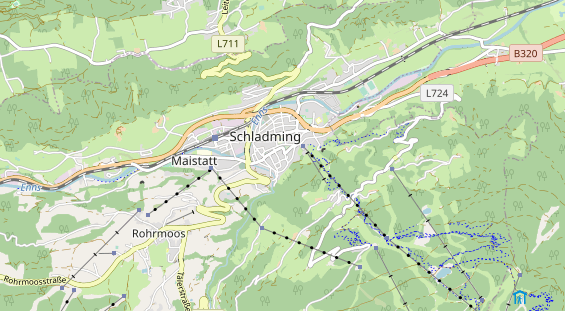 Ausflugsziel auf Karte