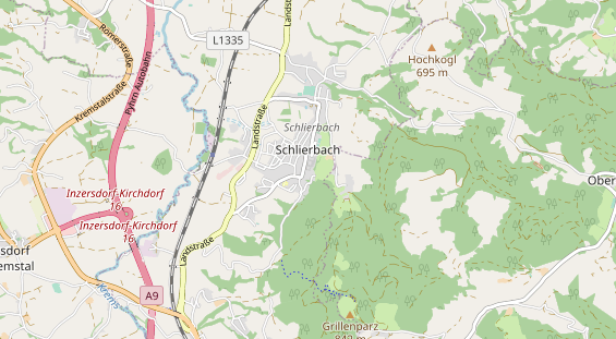 Ausflugsziel auf Karte