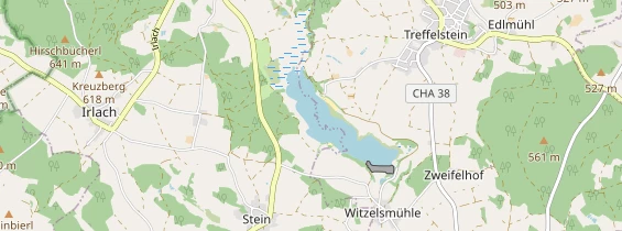 Ausflugsziel auf Karte