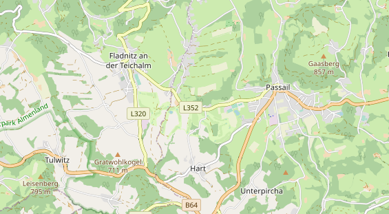 Ausflugsziel auf Karte