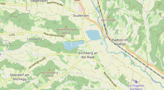 Destination d'excursion sur la carte